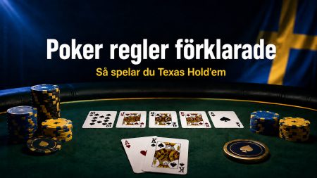 Poker regler 2026 förklarade – så spelar du Texas Hold’em