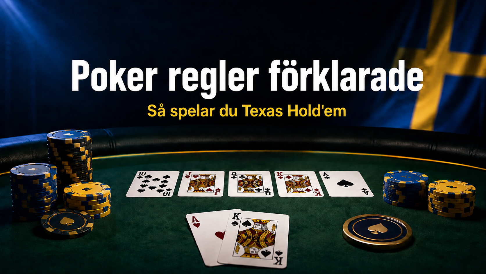 Poker regler förklarade - så spelar du Texas Hold'em